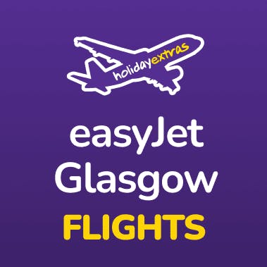  Holiday Extras easyJet Glasgow Airport flights