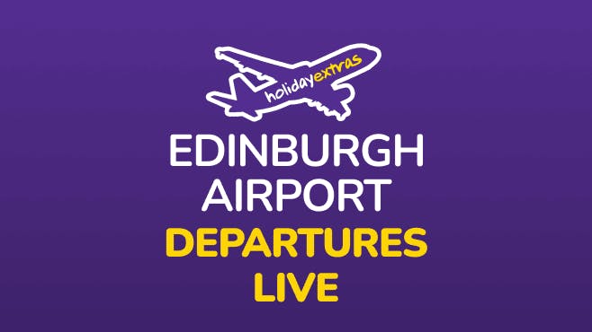Edinburgh Airport Departures Mobile Banner