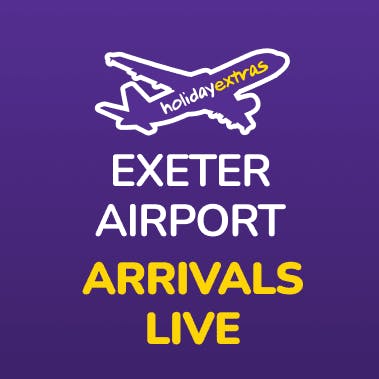 Exeter Airport Arrivals Desktop Banner
