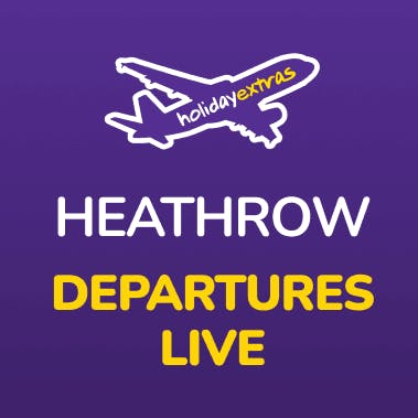 Heathrow Departures Desktop Banner