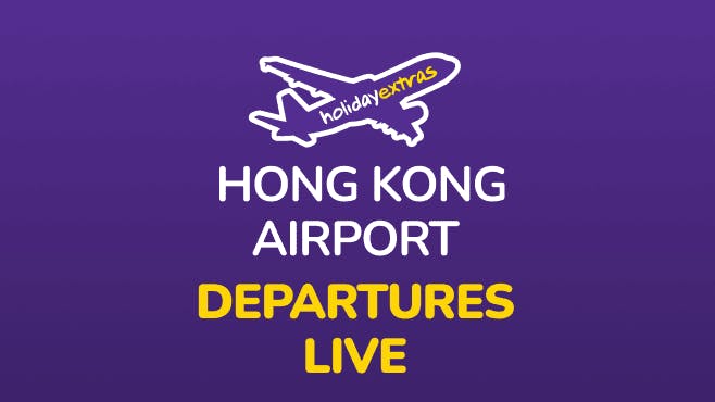 Hong Kong Airport Departures Mobile Banner