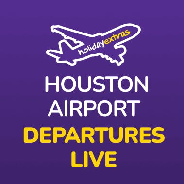 Houston Airport Departures Desktop Banner