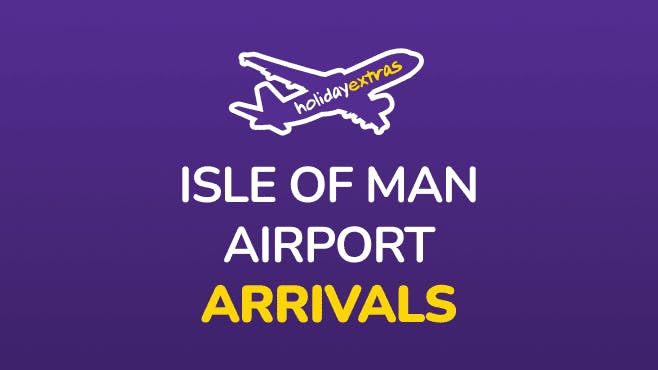 Isle of Man Airport Arrivals Mobile Banner