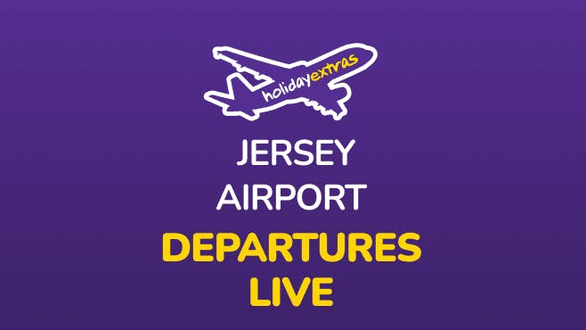 Jersey Airport Departures Mobile Banner