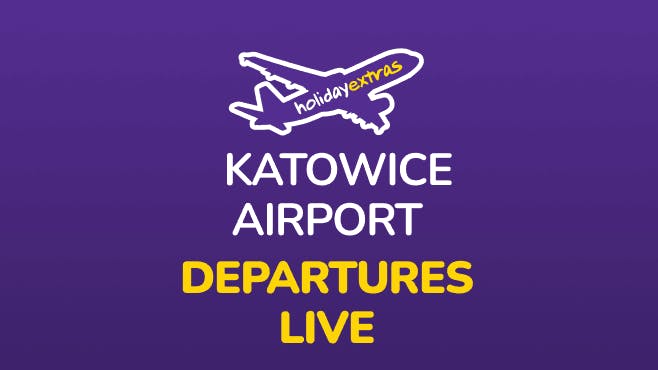 Katowice Airport Departures Mobile Banner