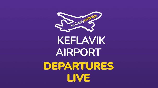 Keflavik Airport Departures Mobile Banner