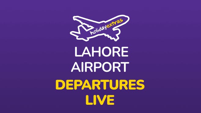 Lahore Airport Departures Mobile Banner
