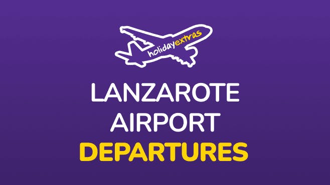 Lanzarote Airport Departures Mobile Banner