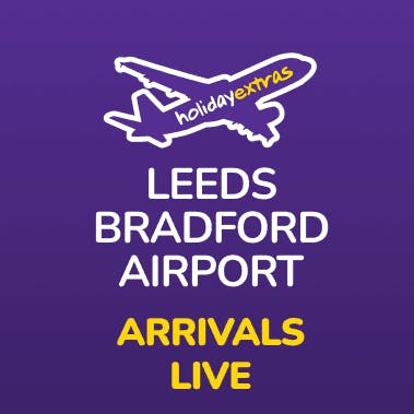 Leeds Bradford Airport Arrivals Desktop Banner