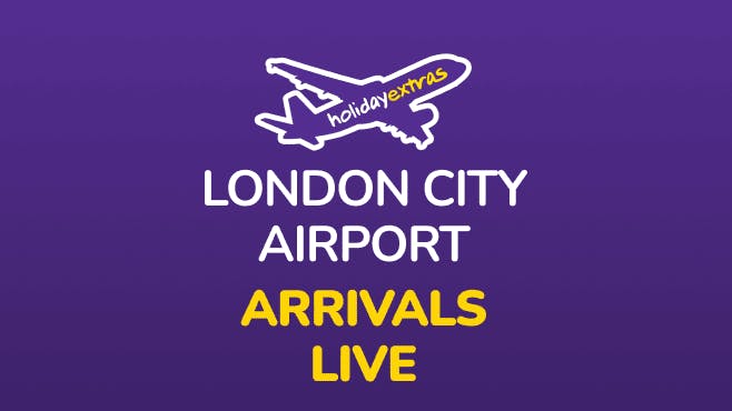London City Airport Arrivals Mobile Banner