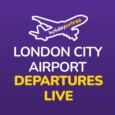 London City Airport Departures Desktop Banner