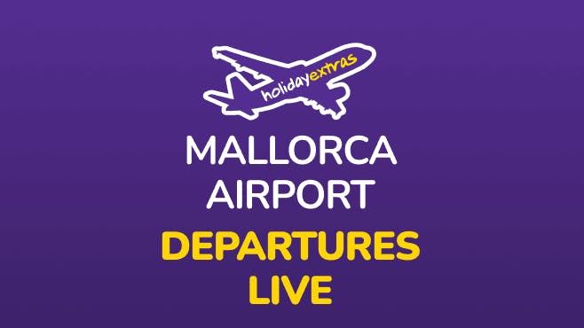 Mallorca Airport Departures Mobile Banner