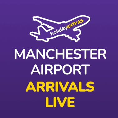 Manchester Airport Arrivals Desktop Banner