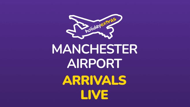 Manchester Airport Arrivals Mobile Banner