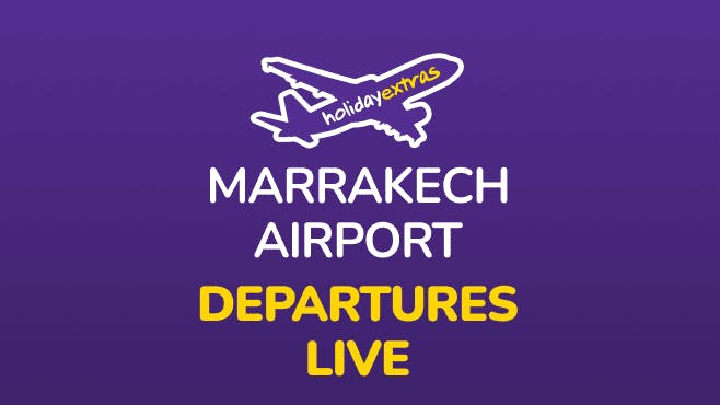 Marrakech Airport Departures Mobile Banner