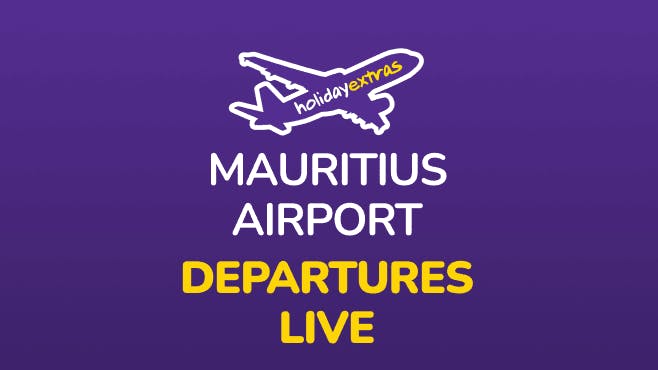 Mauritius Airport Departures Mobile Banner