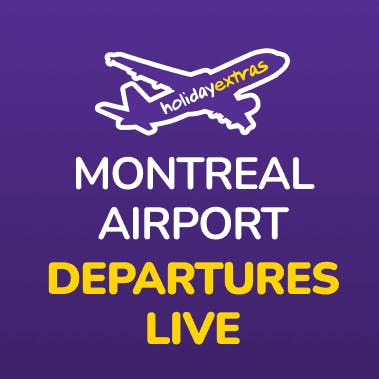 Montreal Airport Departures Desktop Banner