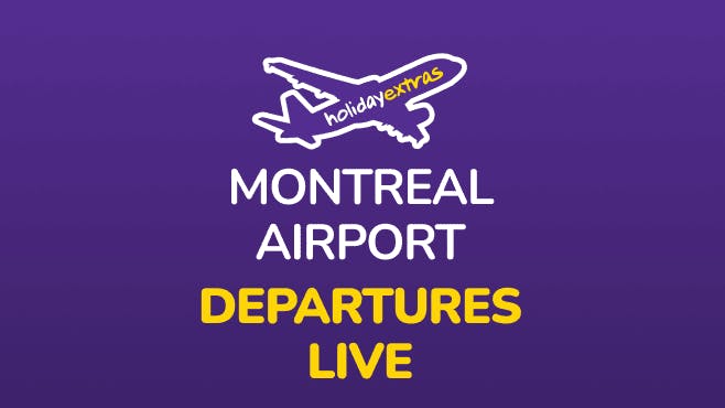 Montreal Airport Departures Mobile Banner