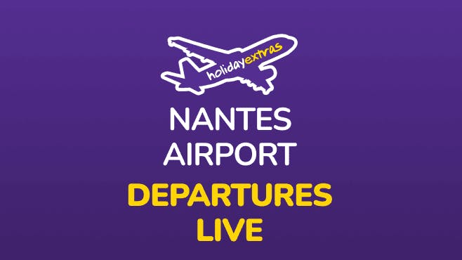 Nantes Airport Departures Mobile Banner