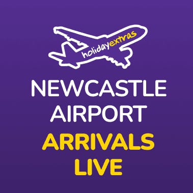 Newcastle Airport Arrivals Desktop Banner