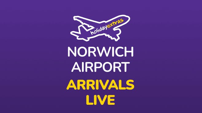 Norwich Airport Arrivals Mobile Banner