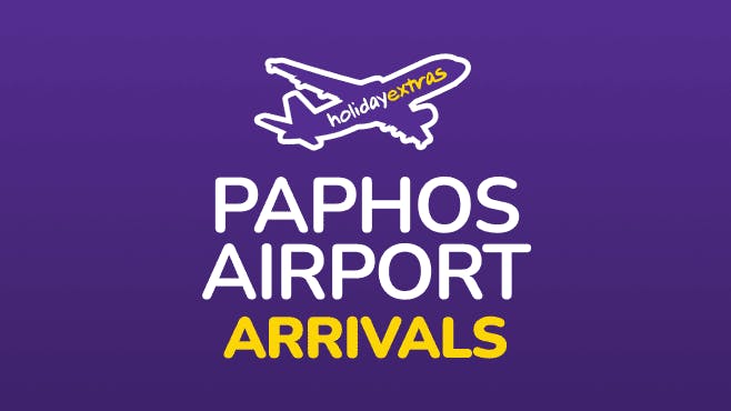 Paphos Airport Arrivals Mobile Banner