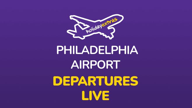 Philadelphia Airport Departures Mobile Banner