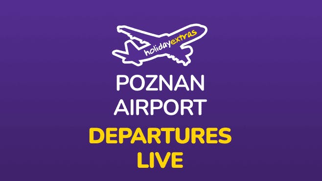 Poznan Airport Departures Mobile Banner