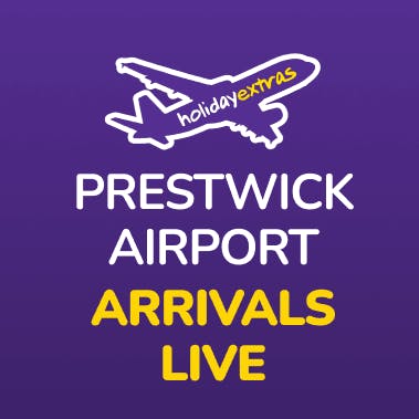Prestwick Airport Arrivals Desktop Banner