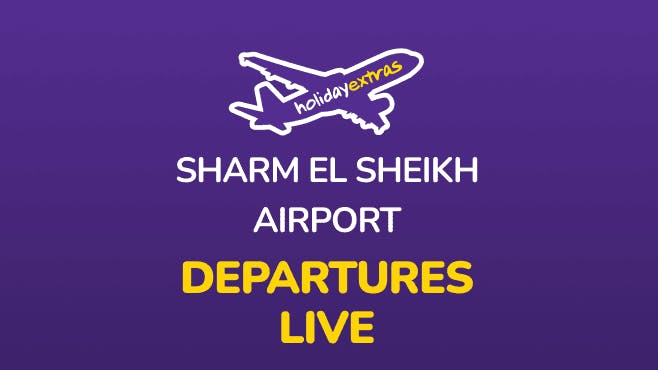Holiday Extras Sharm El Sheikh Airport Departures Mobile Banner