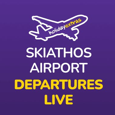 Skiathos Airport Departures Desktop Banner