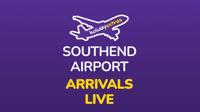 Southend Airport Arrivals Mobile Banner