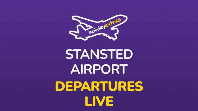 Stansted Departures Mobile Banner