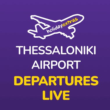 Thessaloniki Airport Departures Desktop Banner