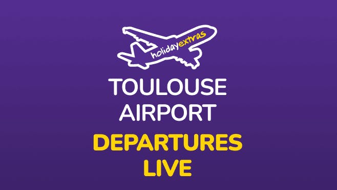 Toulouse Airport Departures Mobile Banner