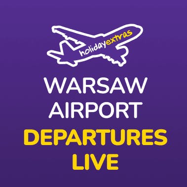 Warsaw Airport Departures Desktop Banner