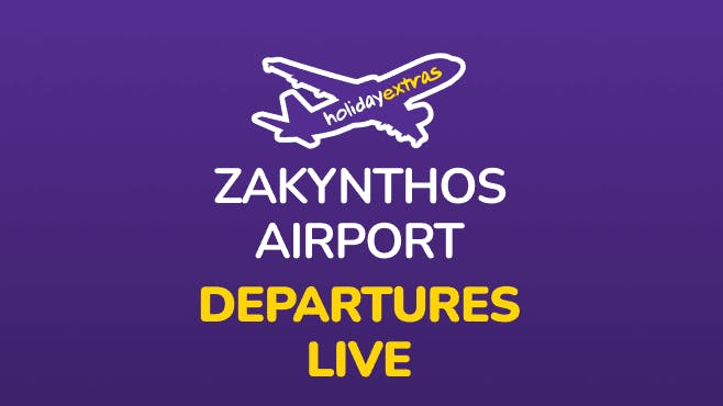 Zakynthos Airport Departures Mobile Banner
