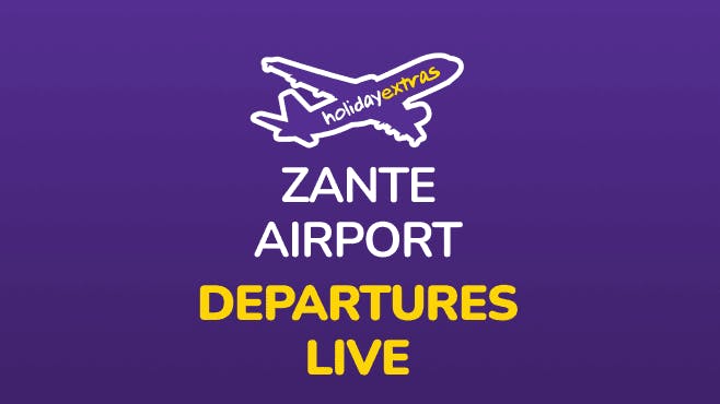 Zante Airport Departures Mobile Banner