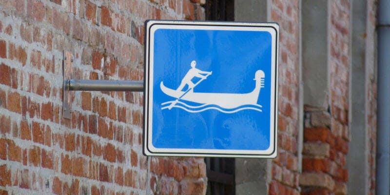 Gondola sign