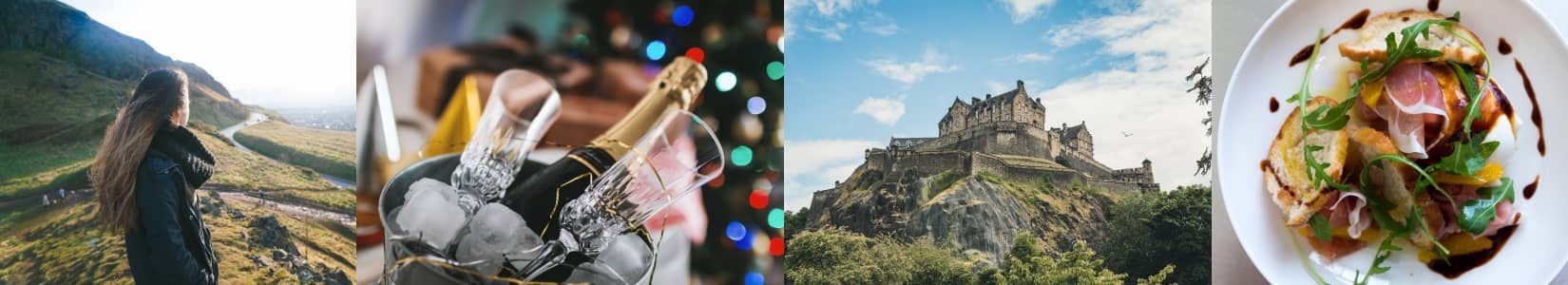 Edinburgh City Collage of Photographs