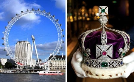 London Eye, Tower of London & 24 hour River Pass