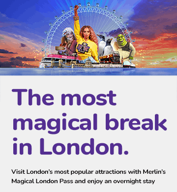 Merlin's Magical London with a Hotel