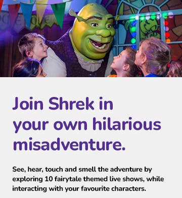 Shreks Adventure with a Hotel