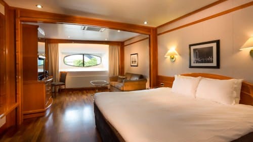 Sunborn Yacht Hotel Guestroom