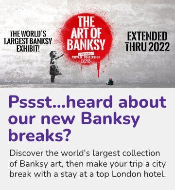 The Art of Banksy with a Hotel