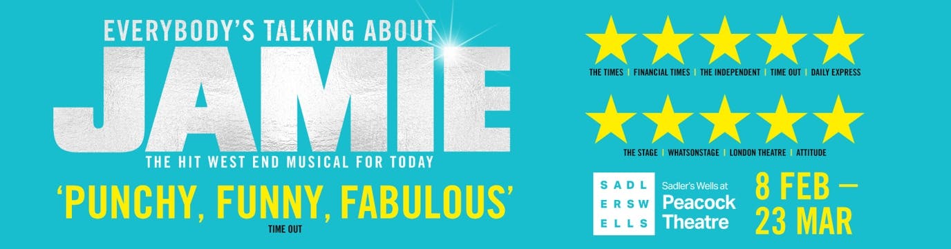 Everybody's Talking About Jamie Musical Banner