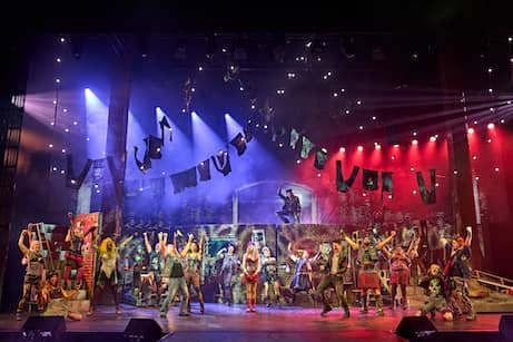 We will rock you musical production shots