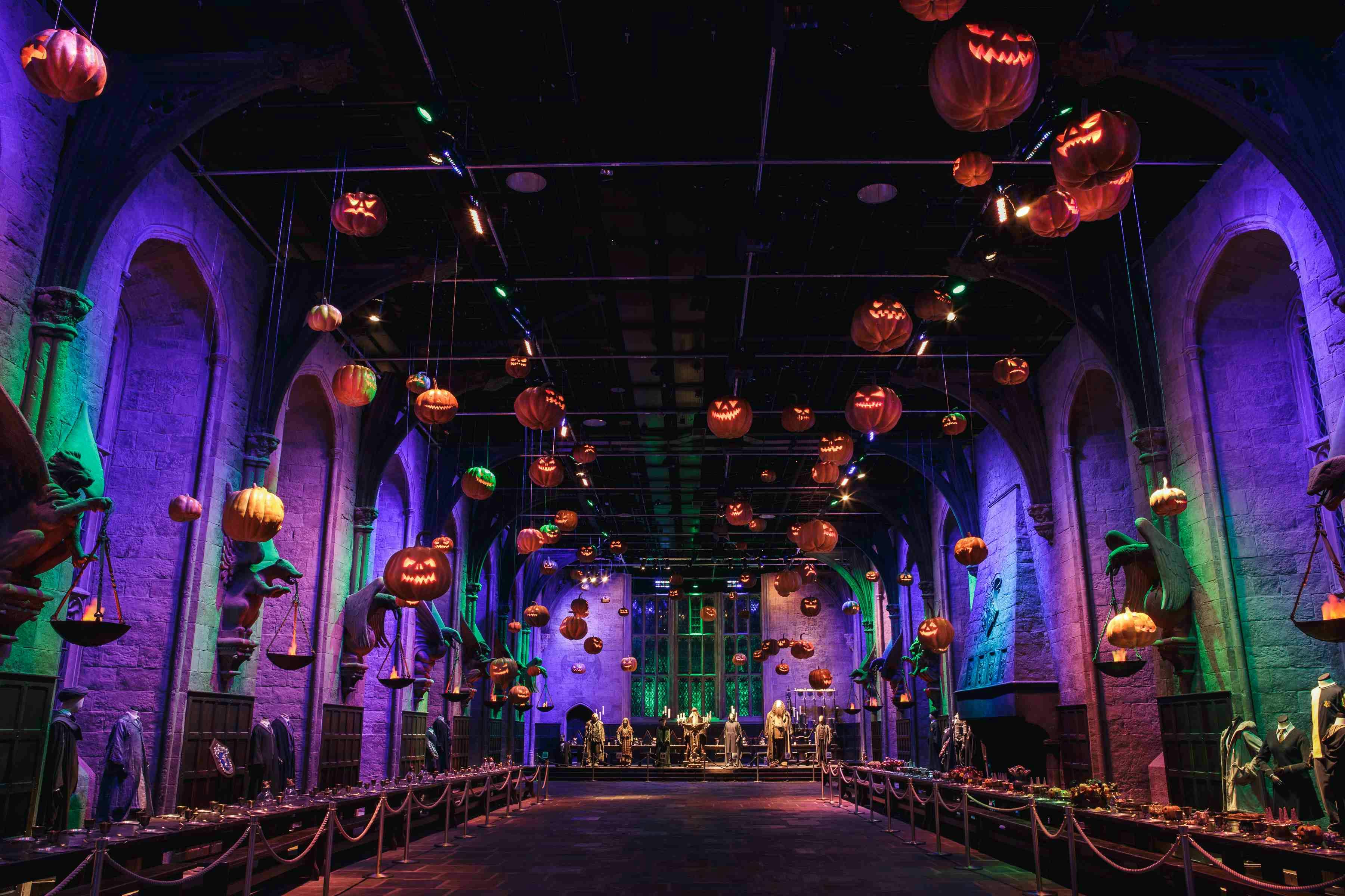 Dark Arts - Great Hall with Halloween Lanterns