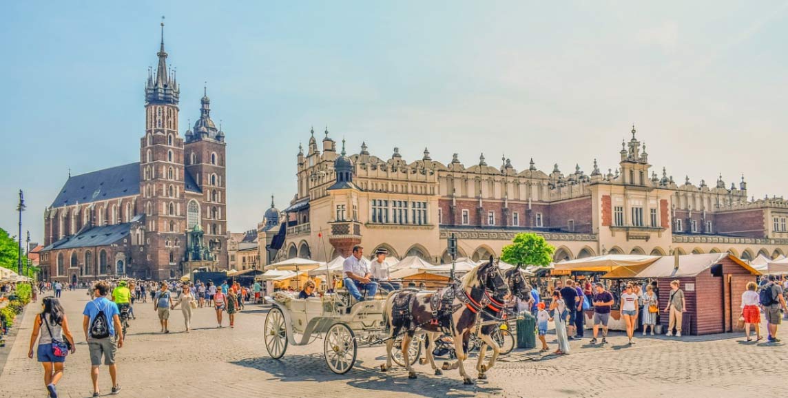 Krakow Old Town Square
