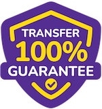 100% transfer guarantee